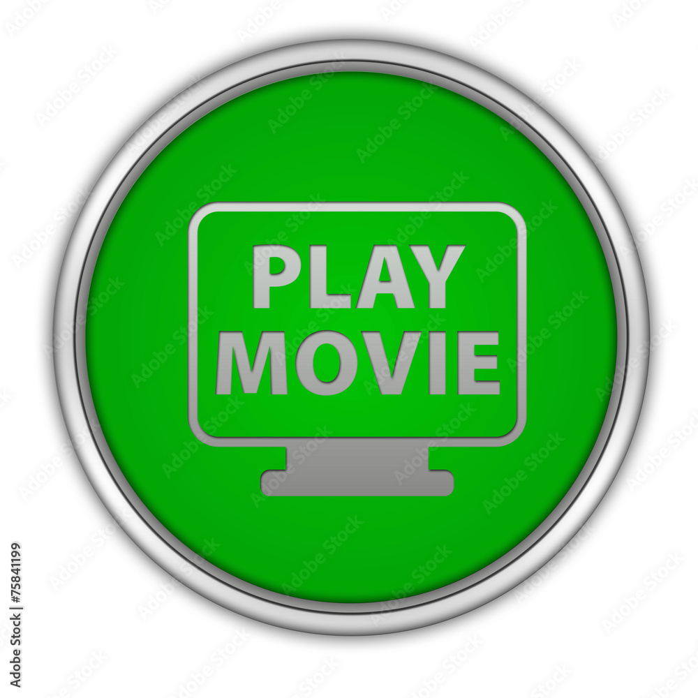 play circular icon on white background play circular icon on white background