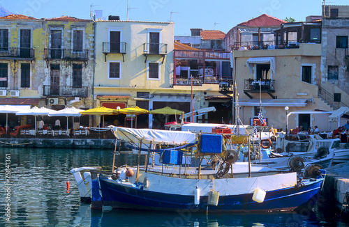 Port de Réthymnon, Crète, Grèce