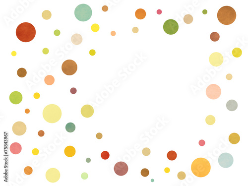 Colorful Dots Background　