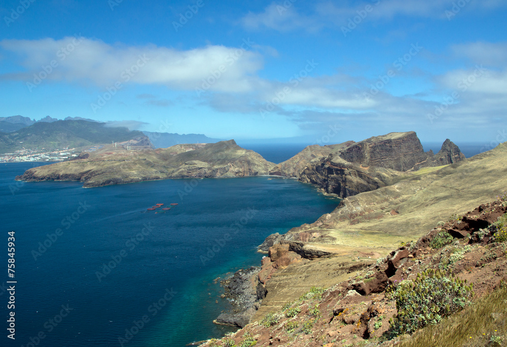 Fototapeta premium Halbinsel Ponta de São Lourenço, Madeira