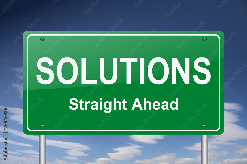 solutions sign