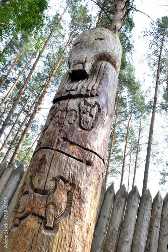 Fotografie Wolos-the protector of cattle.Pagan idol