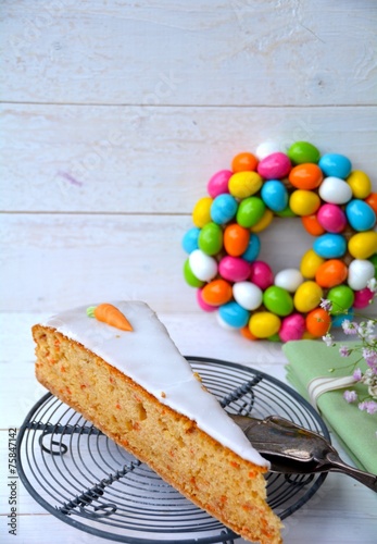 Postkarte - Osterkuchen