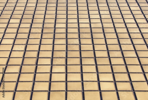 Harmonic outdoor floor tiles background and texture
