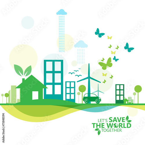 green infographic
