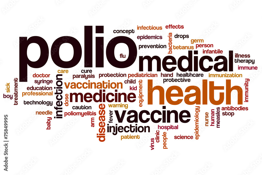 Polio word cloud Polio word cloud