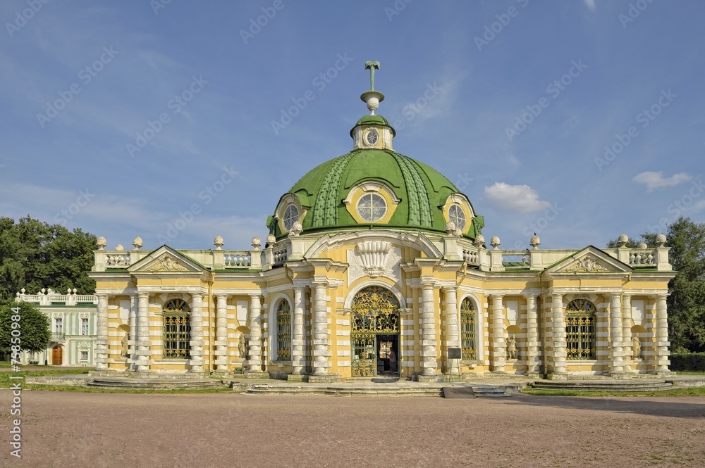 Pavilion Grotto in museum-estate Kuskovo