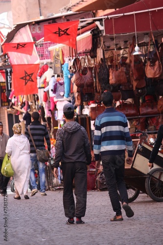 Souk - Verkauf in Marokko