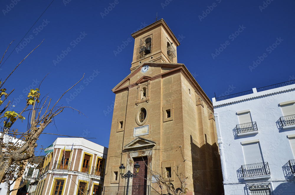 Church Tower of Fondon, La Alpujarra