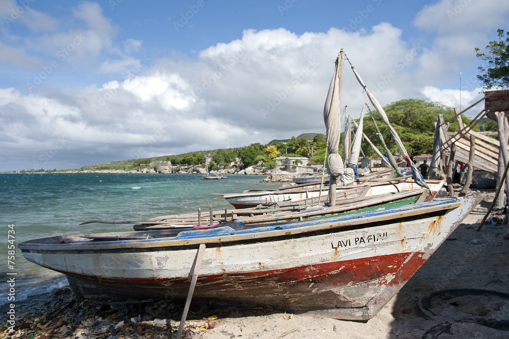 Hafen, Môle Saint Nicolas, Haiti StockFoto Adobe Stock