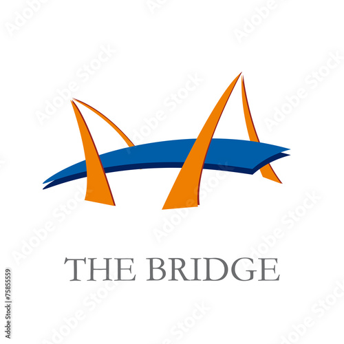 Vector sign  bridge