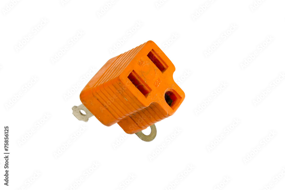 Naklejka premium Poer Adapter