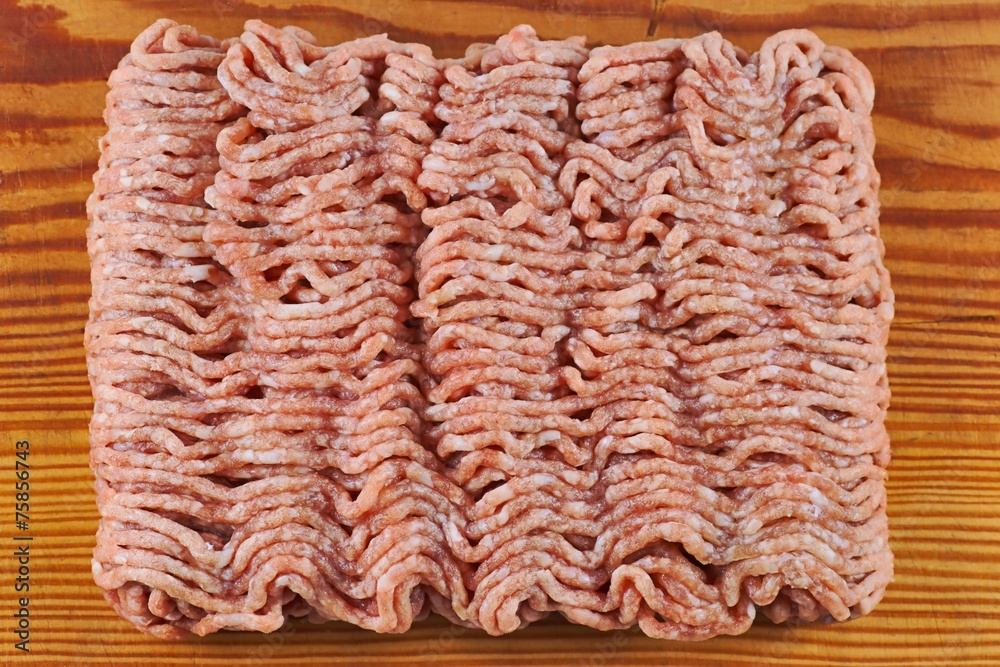 Minced meat, pork, beef