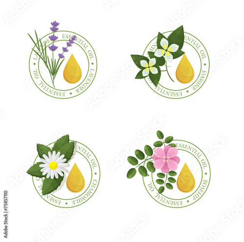 ESSENTIAL OIL LABELS