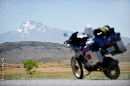 Adventure motorcycle travel in Turkey photo