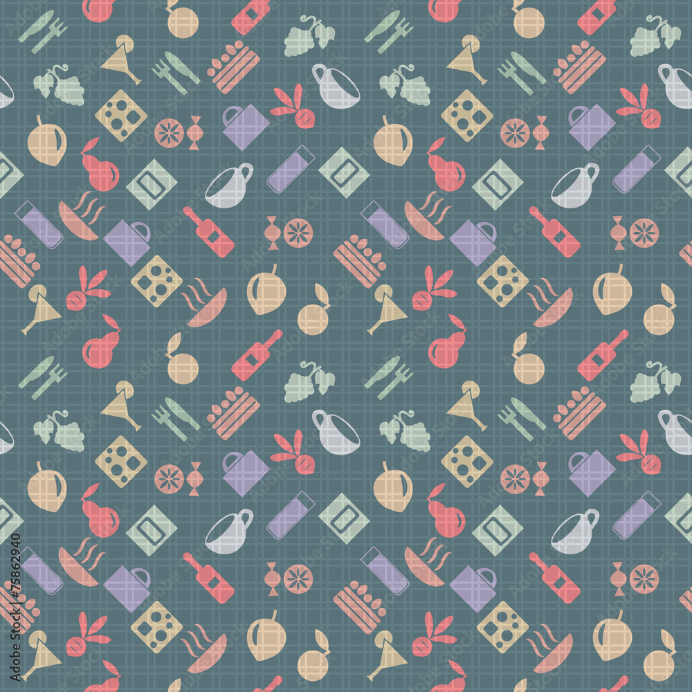 Food seamless pattern Food seamless pattern