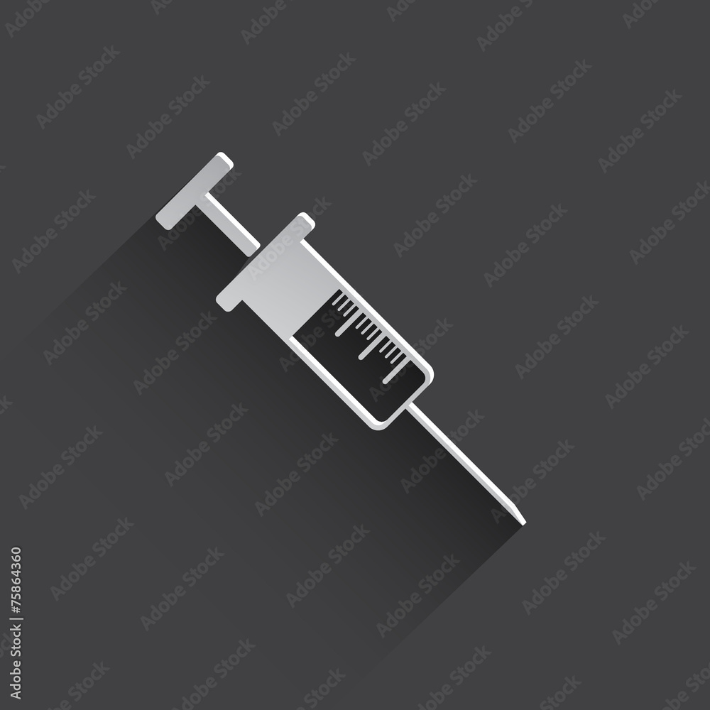 syringe web icon. syringe web icon.