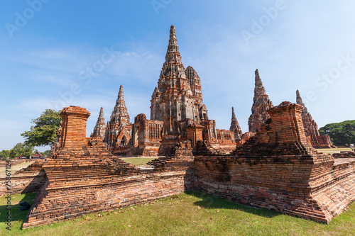 Wat Phra Si Sanphet in Ayutthaya  Thailand