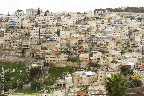 Silwan Village in Jerusalem. © suprunvitaly