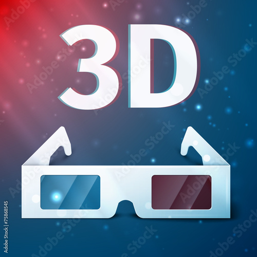 Three D glasses
