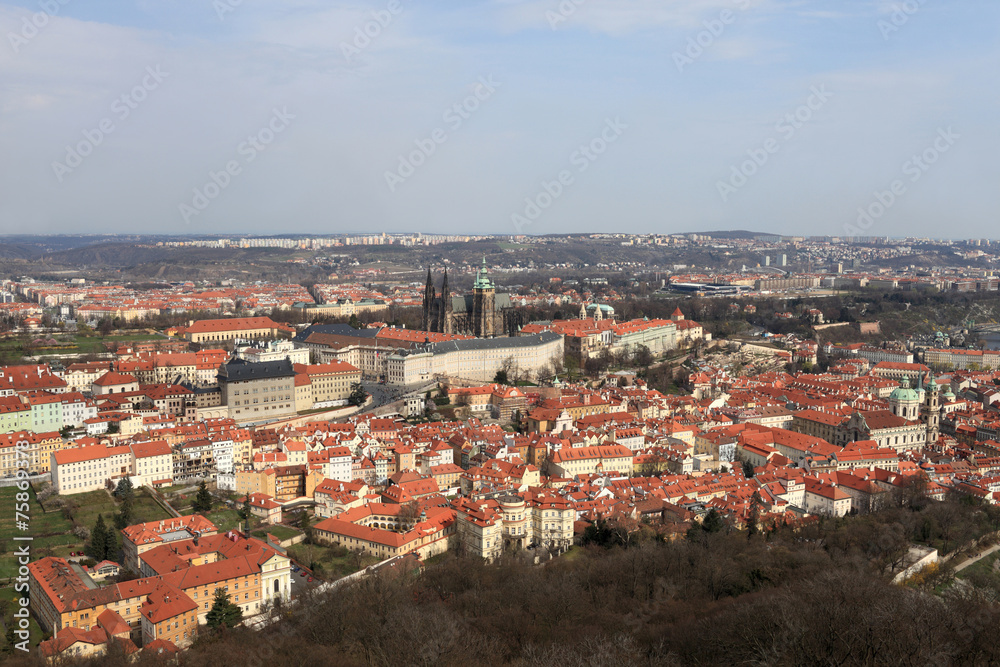 Skyline of St. Vitus Cathedral