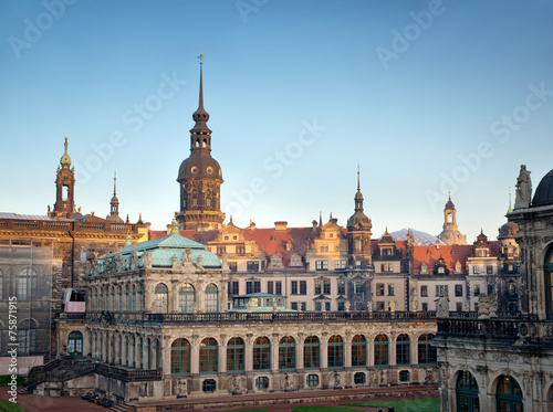 Germany. Ancient Dresden Zwinger.