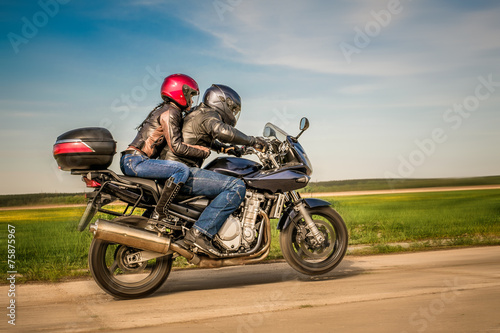 Bikers on the road © Andrei Armiagov