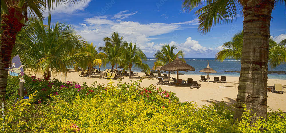 Fototapeta premium Plage à l'île Maurice