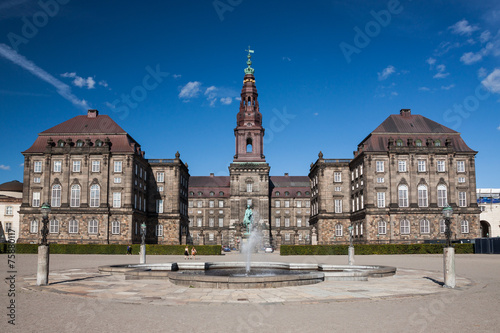 Canvas Print Christiansborg Palace, Copenhagen.
