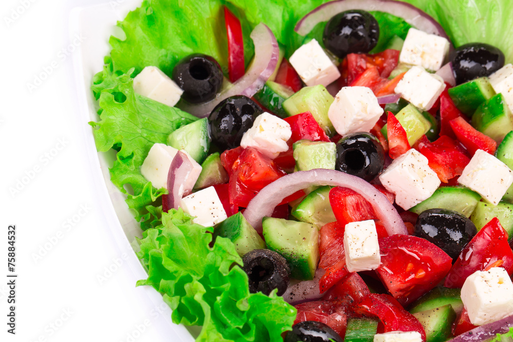 Greek salad. Greek salad.