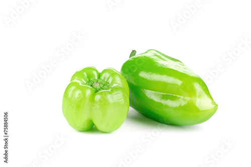 Sweet green peppers.