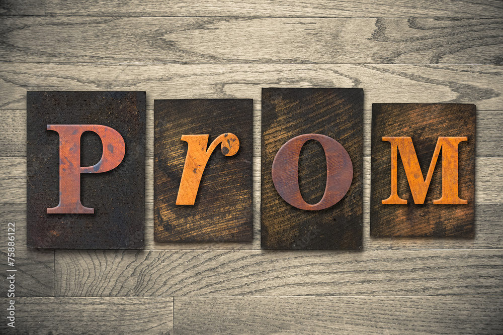 Fototapeta premium Concept Wooden Letterpress Type