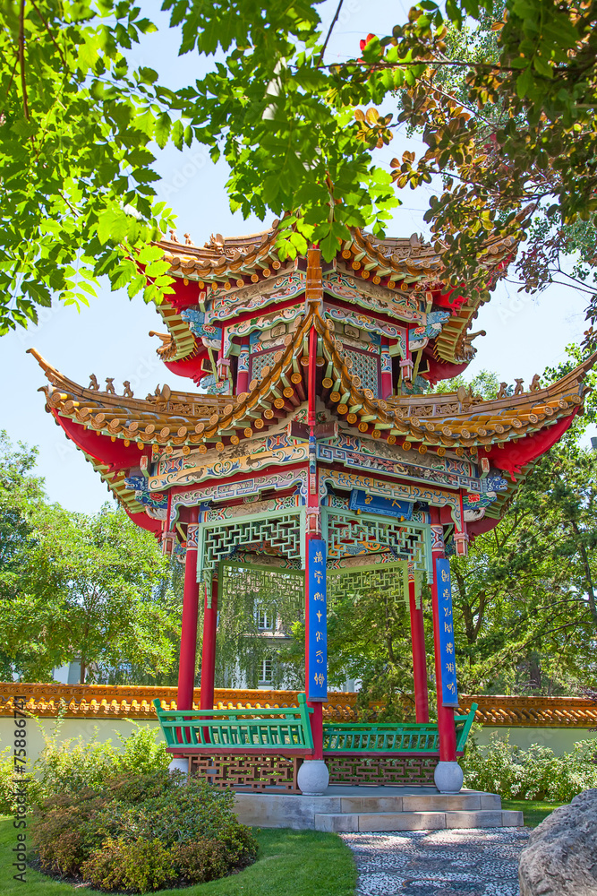 Traditional chinese garden