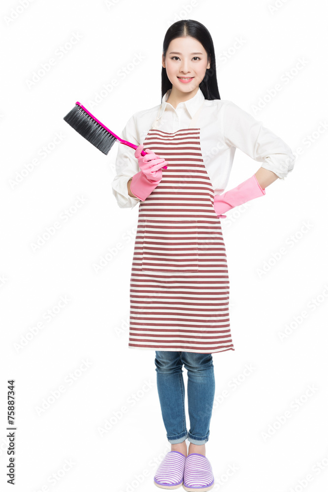 female cleaner female cleaner