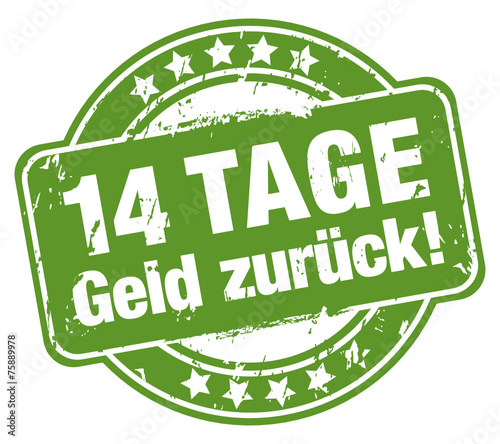 14 Tage Geld zurück!