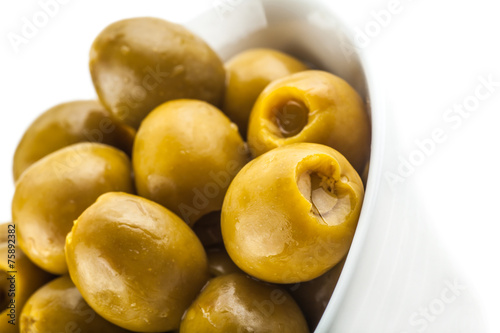 stuffed green olives marinated