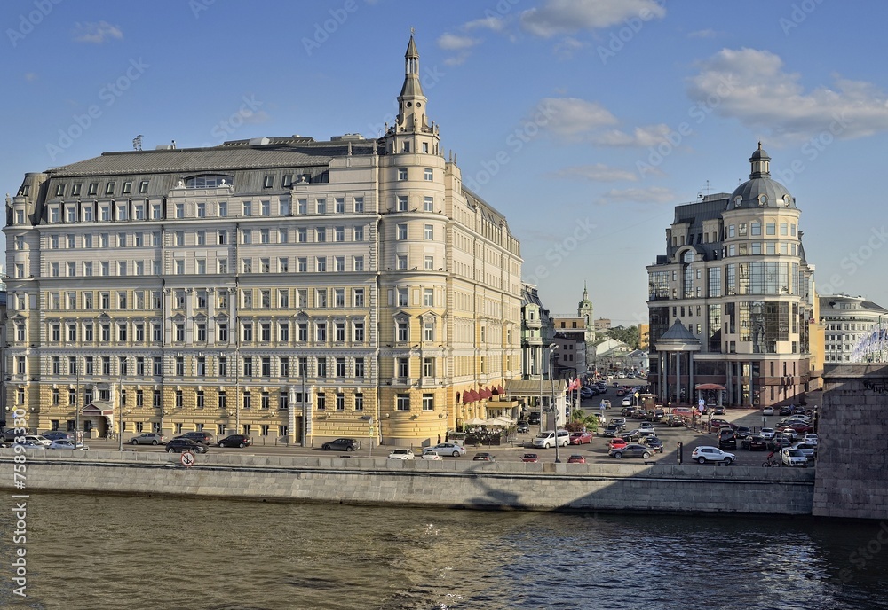 Moscow, Hotel Baltschug Kempinski