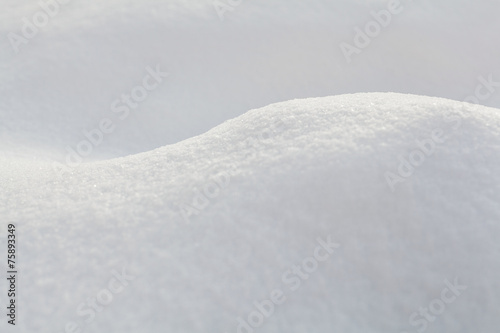 Fototapeta Naklejka Na Ścianę i Meble -  macro snow dune
