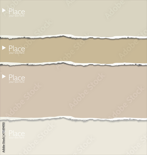 Фотография torn pape
