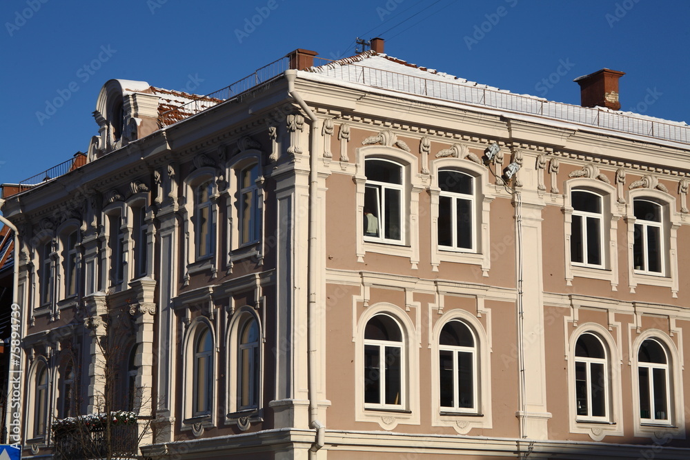 Building in the old town