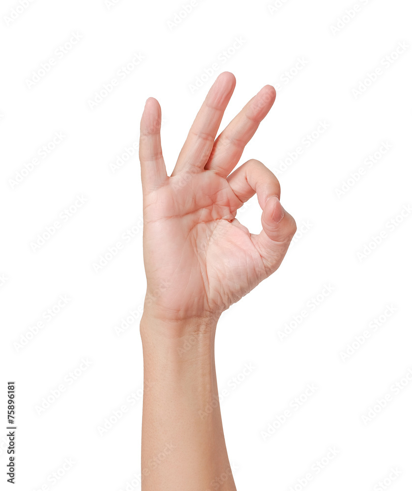 Man hand isolated on white background Man hand isolated on white background