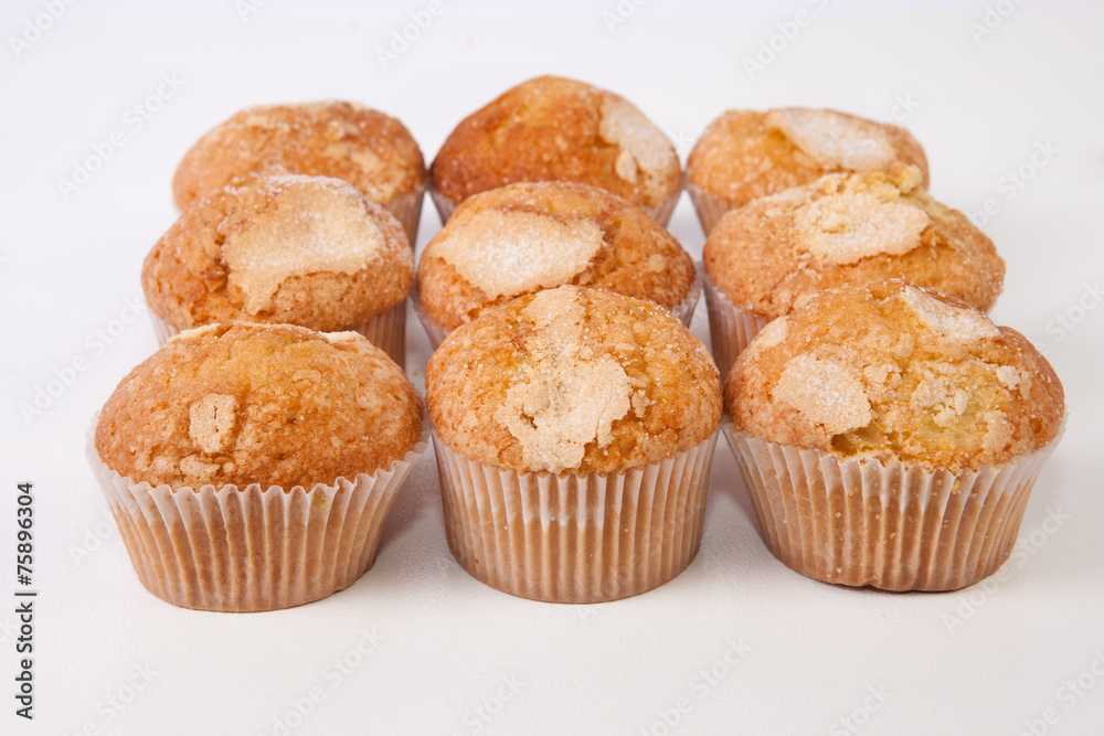 Traditional spanish madeleines