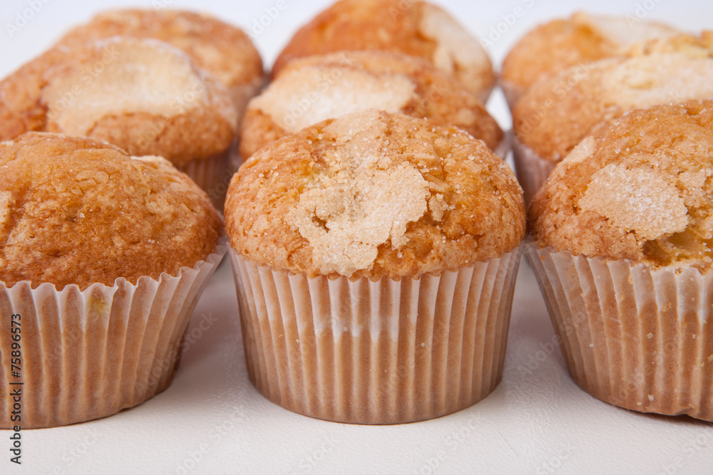 Traditional spanish madeleines