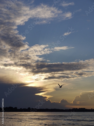 Wolken am Boltenhagener Strand