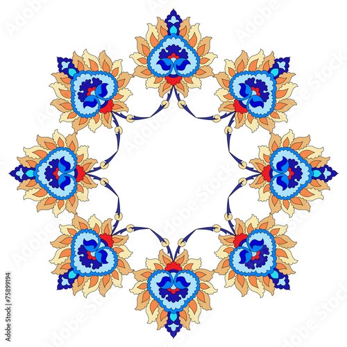 artistic ottoman pattern series fourty nine