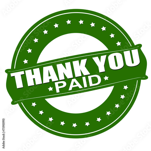 Thank you paid