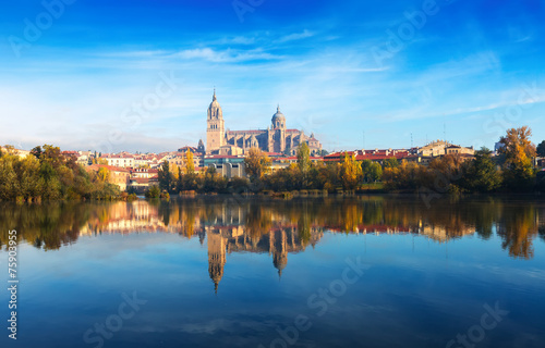 Salamanca with Tormes River photo