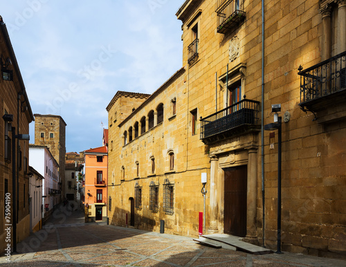 Old streets at Plasencia