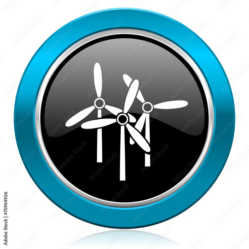 windmill glossy icon renewable energy sign windmill glossy icon renewable energy sign