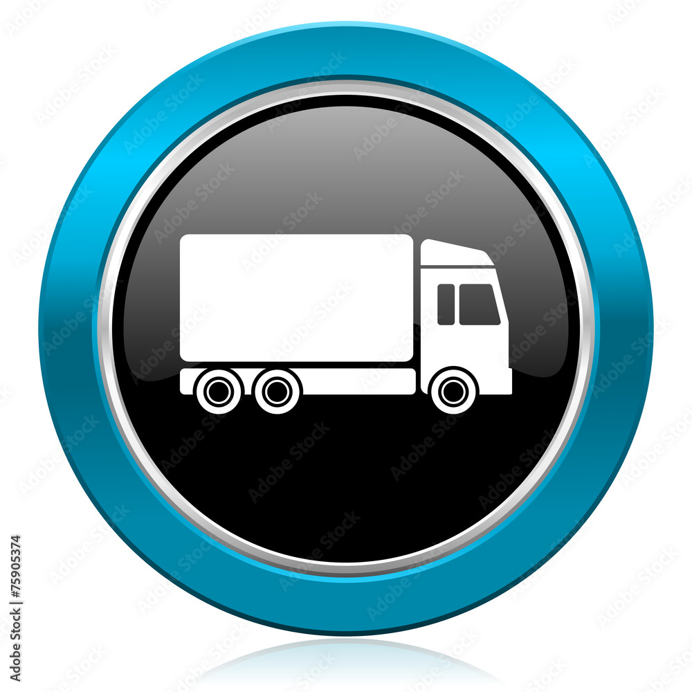 delivery glossy icon truck sign delivery glossy icon truck sign